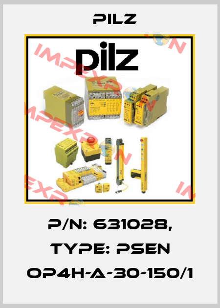 p/n: 631028, Type: PSEN op4H-A-30-150/1 Pilz