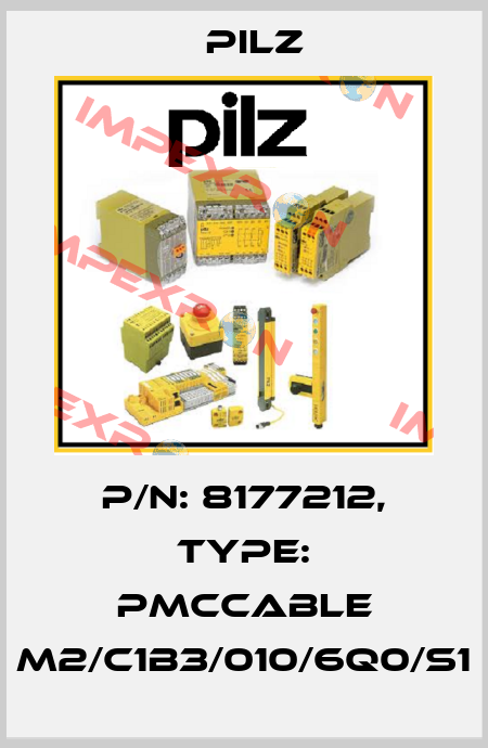 p/n: 8177212, Type: PMCcable M2/C1B3/010/6Q0/S1 Pilz