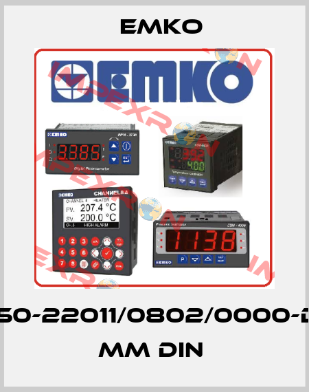 ESM-7750-22011/0802/0000-D:72x72 mm DIN  EMKO