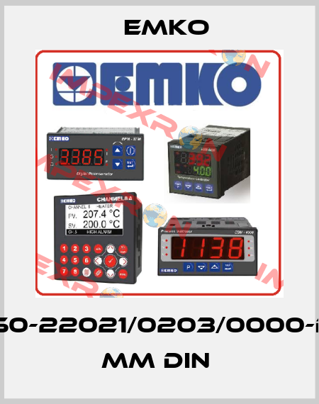 ESM-7750-22021/0203/0000-D:72x72 mm DIN  EMKO