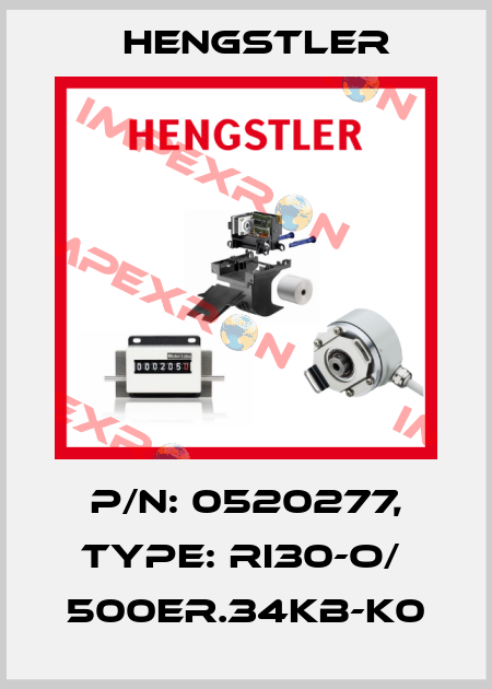 p/n: 0520277, Type: RI30-O/  500ER.34KB-K0 Hengstler