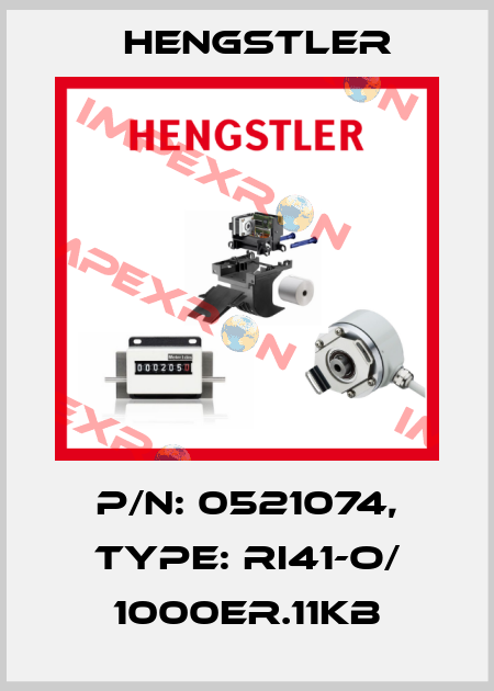 p/n: 0521074, Type: RI41-O/ 1000ER.11KB Hengstler