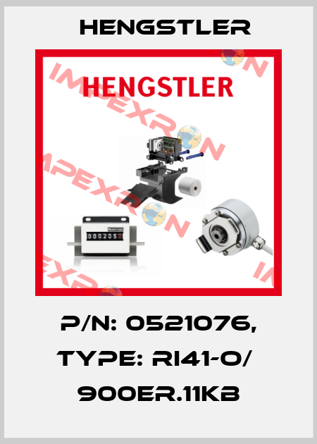p/n: 0521076, Type: RI41-O/  900ER.11KB Hengstler