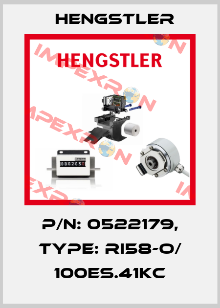 p/n: 0522179, Type: RI58-O/ 100ES.41KC Hengstler