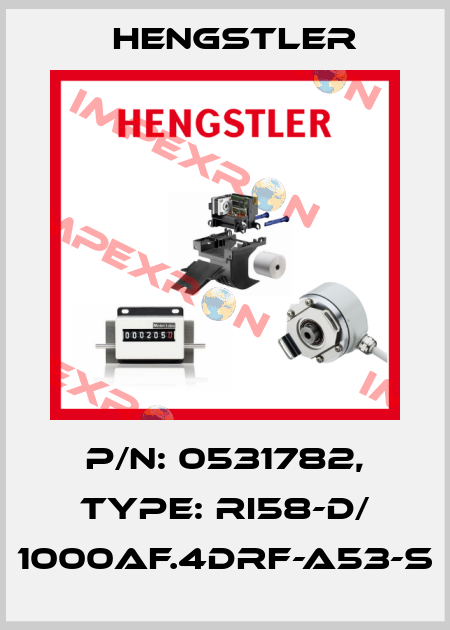p/n: 0531782, Type: RI58-D/ 1000AF.4DRF-A53-S Hengstler