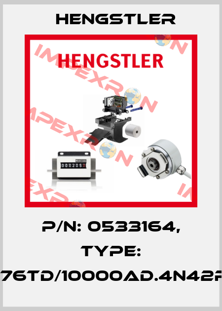 p/n: 0533164, Type: RI76TD/10000AD.4N42RF Hengstler