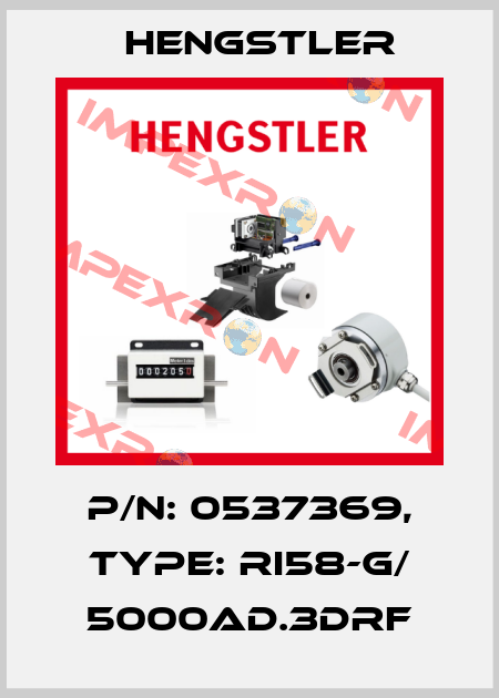 p/n: 0537369, Type: RI58-G/ 5000AD.3DRF Hengstler