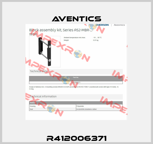 R412006371 Aventics