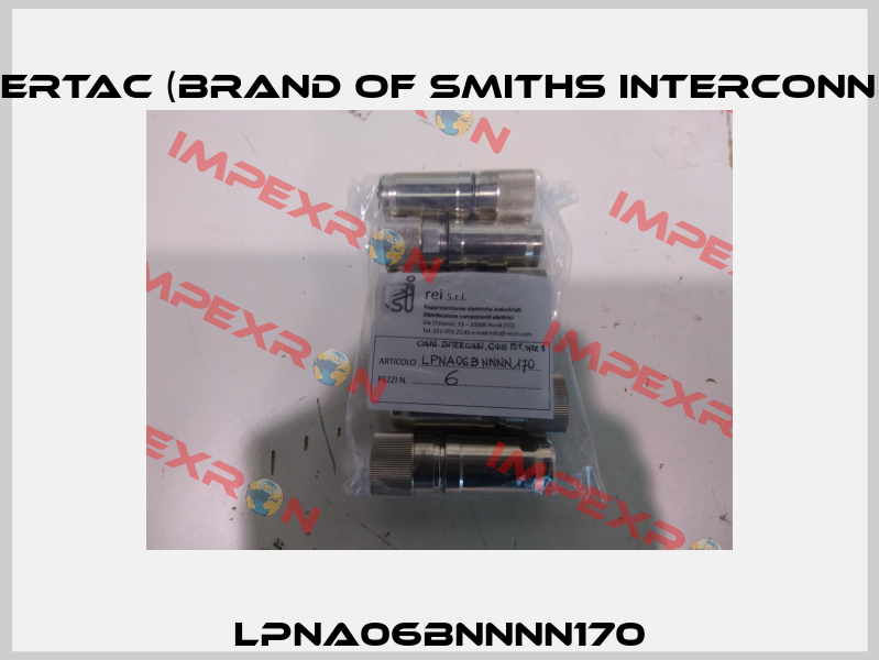 LPNA06BNNNN170 Hypertac (brand of Smiths Interconnect)
