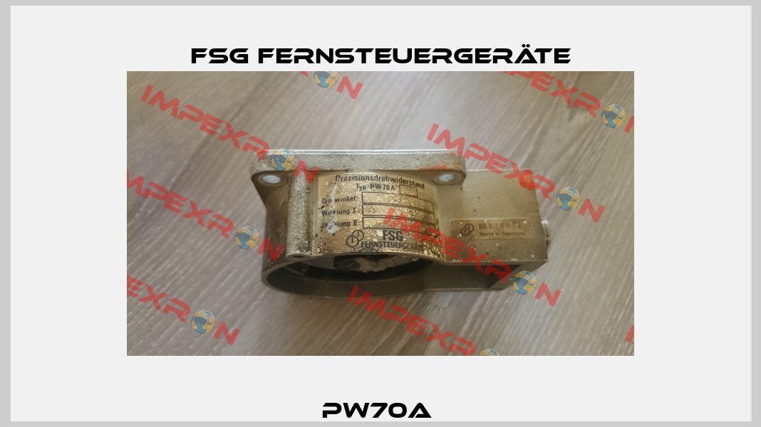 PW70A  FSG Fernsteuergeräte