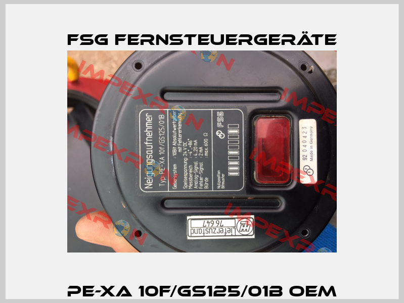 PE-XA 10f/GS125/01B oem FSG Fernsteuergeräte