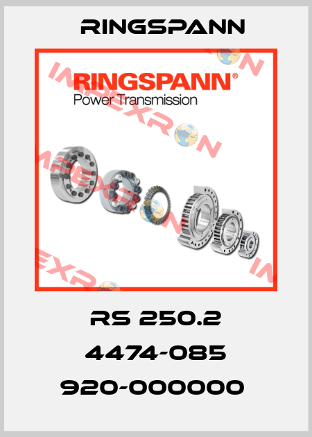 RS 250.2 4474-085 920-000000  Ringspann