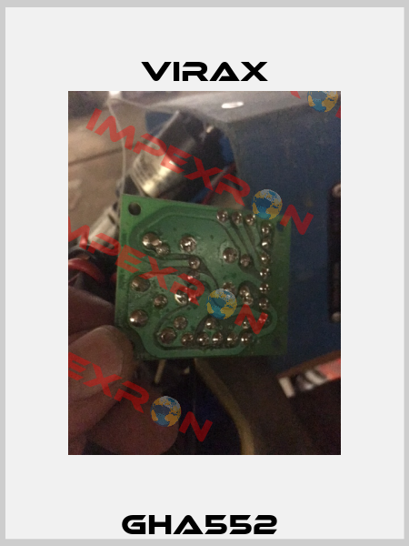 GHA552  Virax