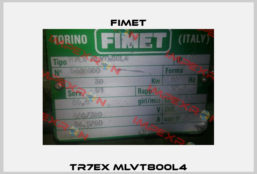 TR7EX MLVT800L4 Fimet