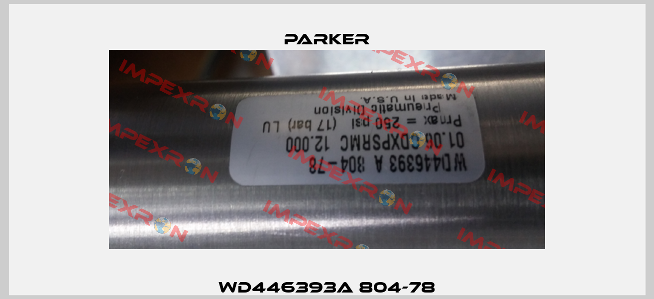WD446393A 804-78 Parker