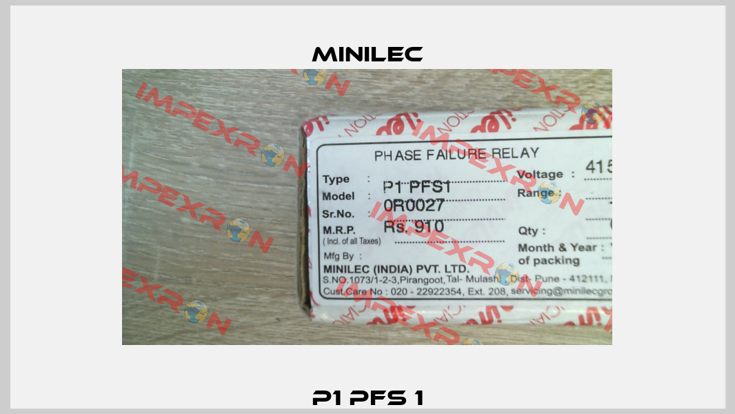 P1 PFS 1 Minilec