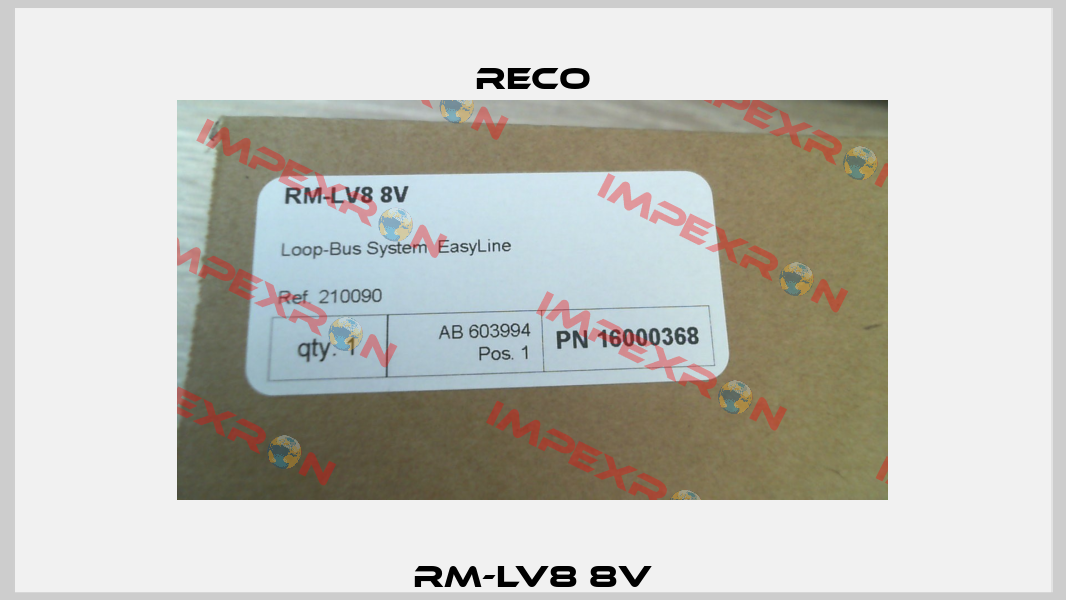RM-LV8 8V Reco