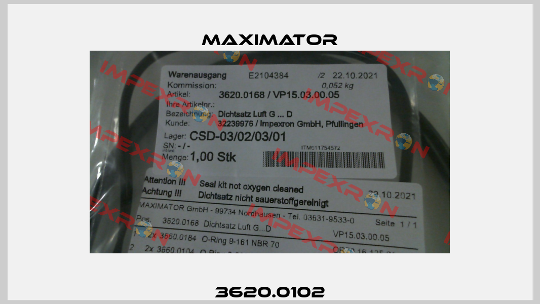 3620.0102 Maximator