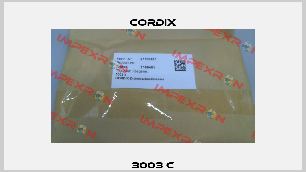 3003 c CORDIX