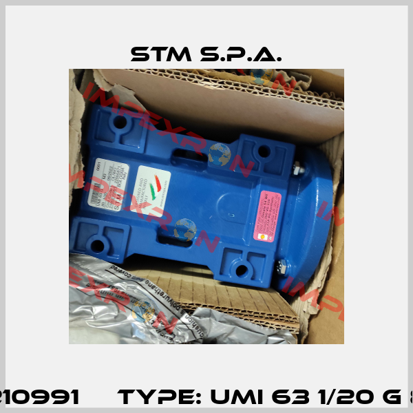 2180210991     TYPE: UMI 63 1/20 G 80B14 STM S.P.A.