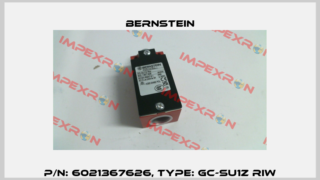 P/N: 6021367626, Type: GC-SU1Z RIW Bernstein
