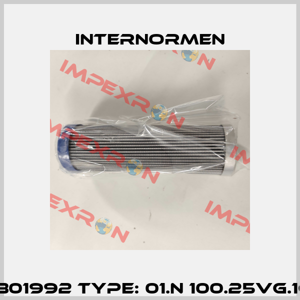 P/N: 301992 Type: 01.N 100.25VG.16.S.P Internormen
