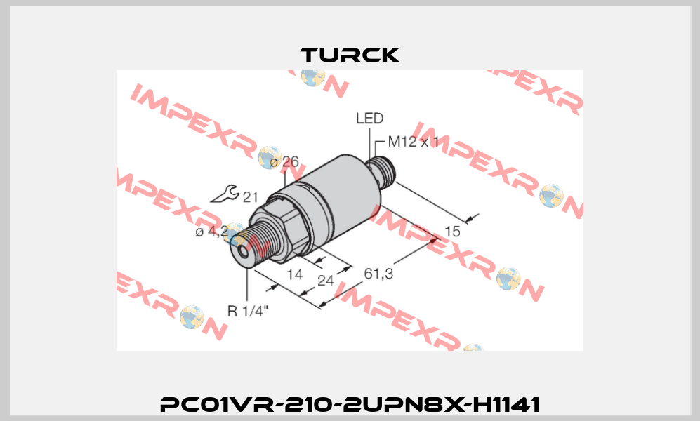 PC01VR-210-2UPN8X-H1141 Turck