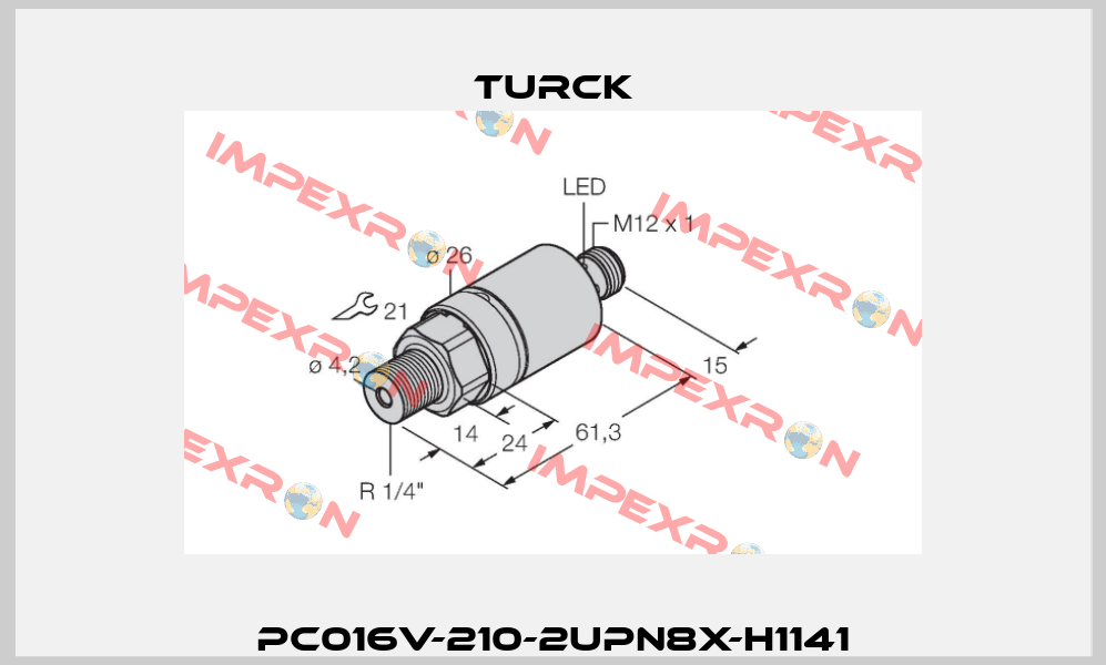 PC016V-210-2UPN8X-H1141 Turck