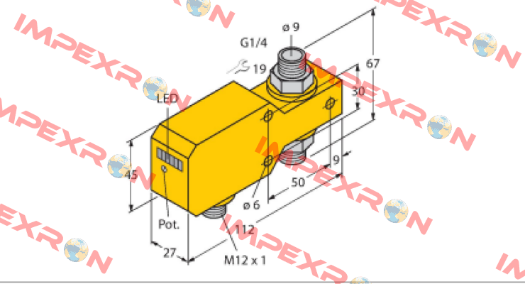 FCI-D10A4P-ARX-H1140/A Turck