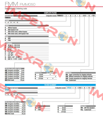 FMM-050-1-B-A-D-A10-N-P03 MP Filtri