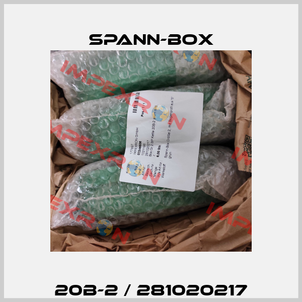 20B-2 / 281020217 SPANN-BOX