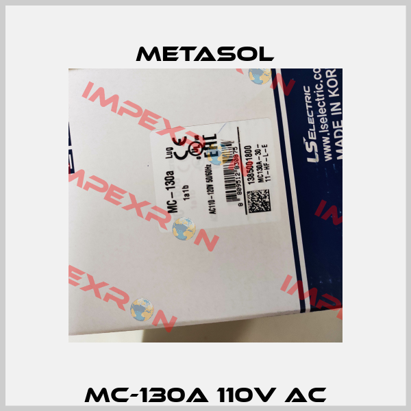 MC-130A 110V AC Metasol